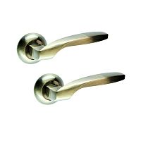 Ручки на розеті KEDR R10.045-AL AB бронза